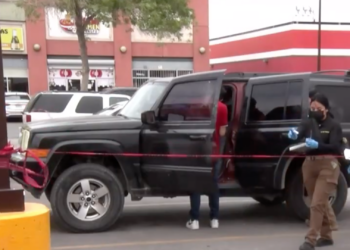 Aseguran camioneta vinculada a at.que arm.do en la colonia Fronteriza