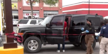 Aseguran camioneta vinculada a at.que arm.do en la colonia Fronteriza