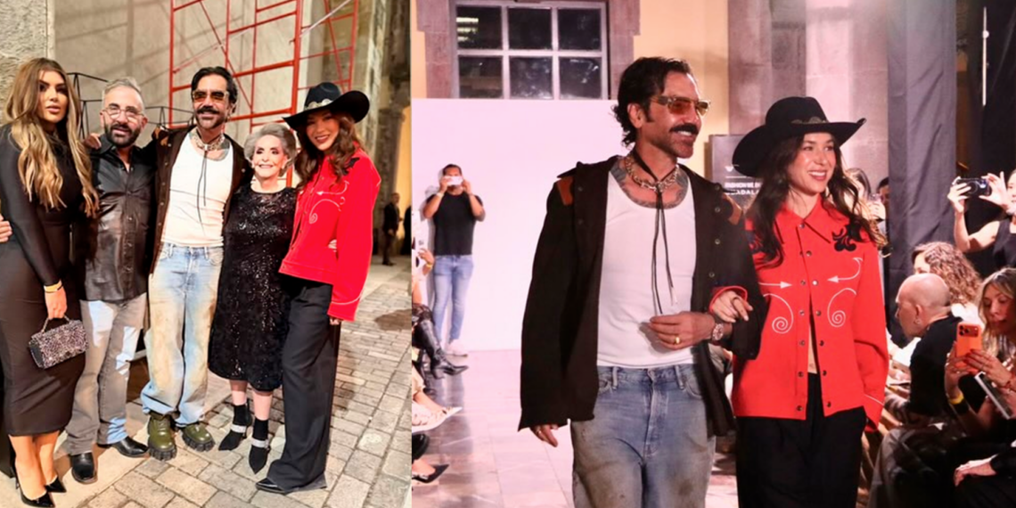 Alejandro Fernández debuta como diseñador junto a Karla Laveaga en Guadalajara