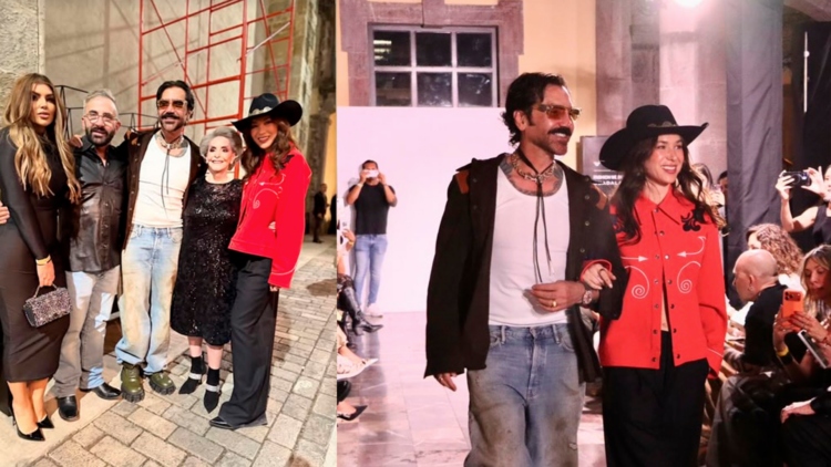 Alejandro Fernández debuta como diseñador junto a Karla Laveaga en Guadalajara