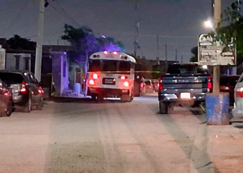 Aseguran camión de transporte de personal y detienen a una persona en Rincones de Salvárcar