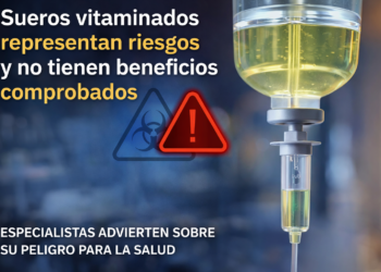 Sueros vitaminados: especialistas advierten que no tienen beneficios y representan riesgos para la salud