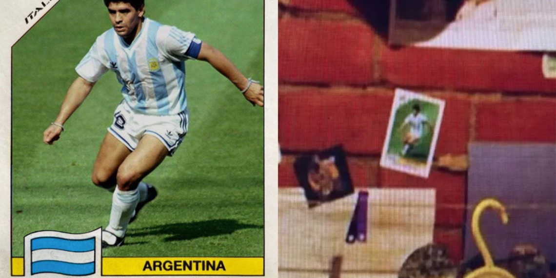 Figurita de Maradona aparece en especial de Harry Potter y se vuelve viral