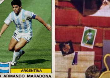 Figurita de Maradona aparece en especial de Harry Potter y se vuelve viral