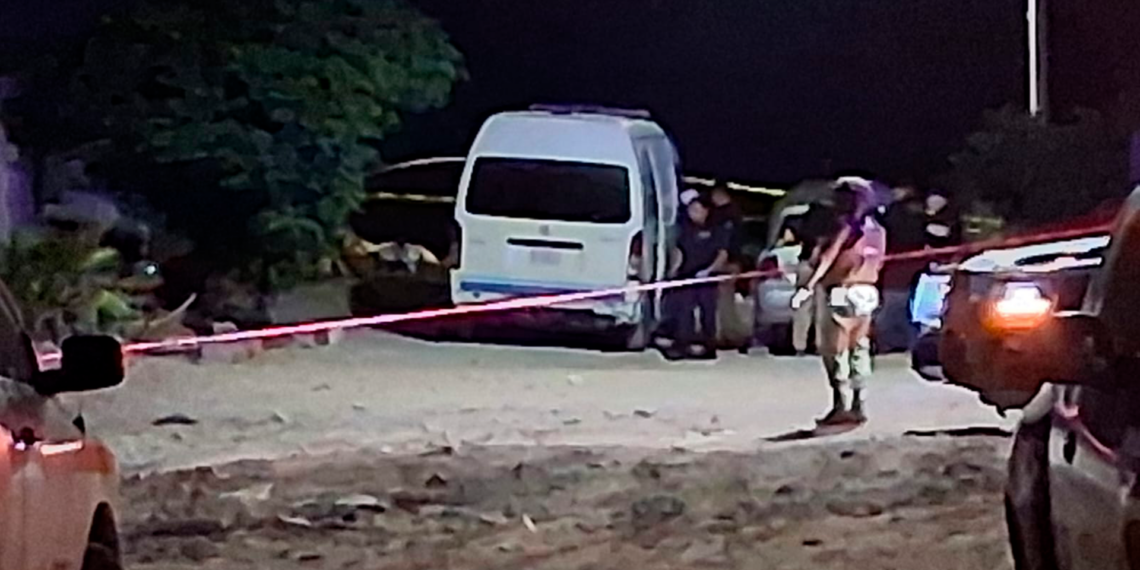 Asesi.nan a hombre a disp.aros y le dejan mensaje en Loma Blanca