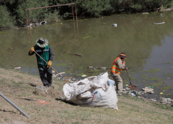 Refuerzan limpieza y mantenimiento en Misiones de Creel para prevenir riesgos y mejorar espacios públicos
