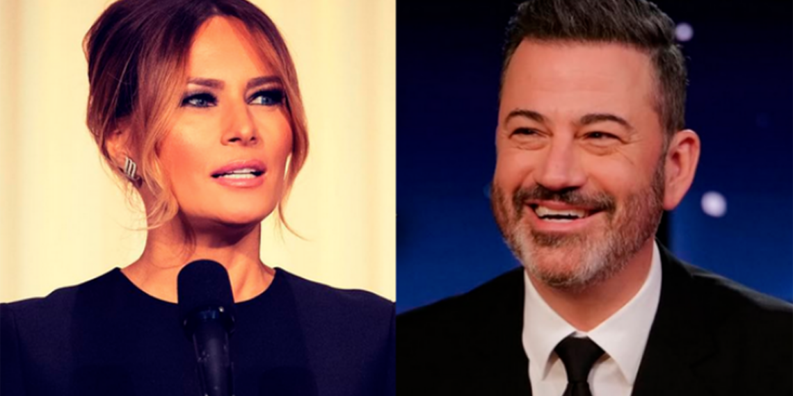 Melania Trump exige cancelar programa de Jimmy Kimmel tras polémico monólogo