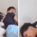 Cachorros “despiertan” a joven y se vuelven virales en redes sociales