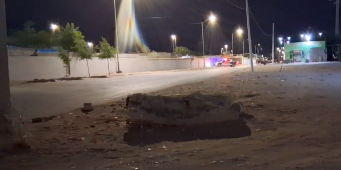 Dejan pin.ta con ame.naza en Cerradas de Oriente