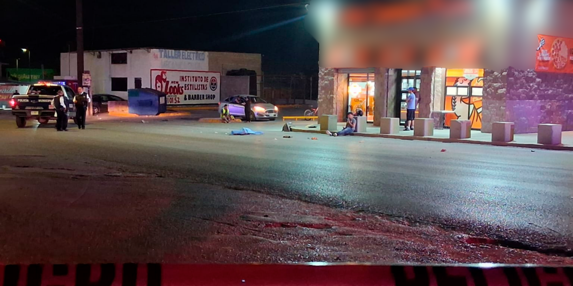 Motociclista pierde la v.da tras ser impactado por Jeep en cd juarez; responsable huye