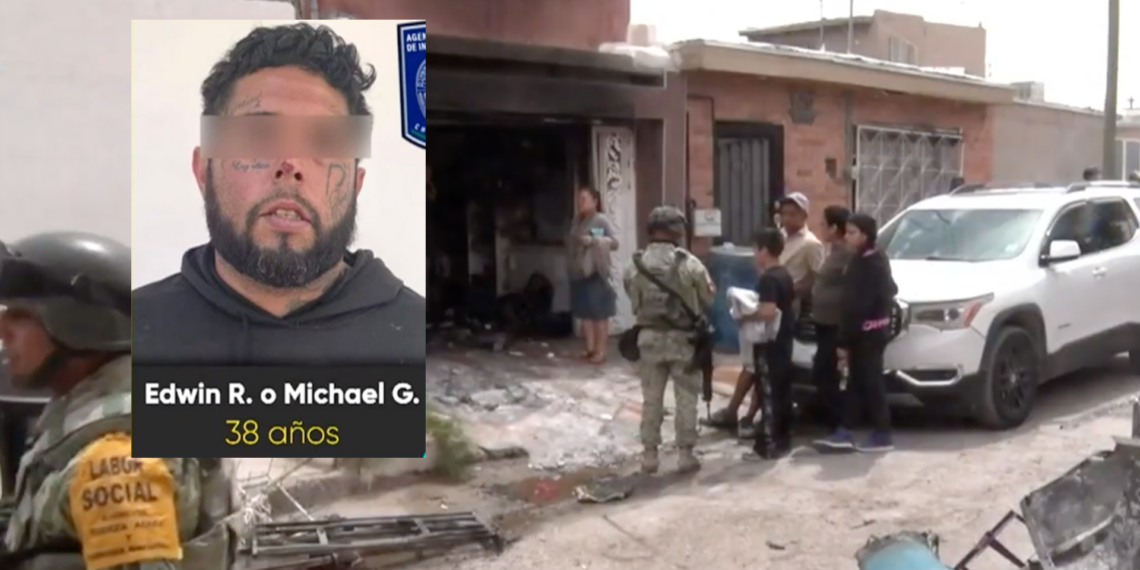 Detienen a presunto extors.onador tras inc.ndiar tienda y dejar familia lesionada