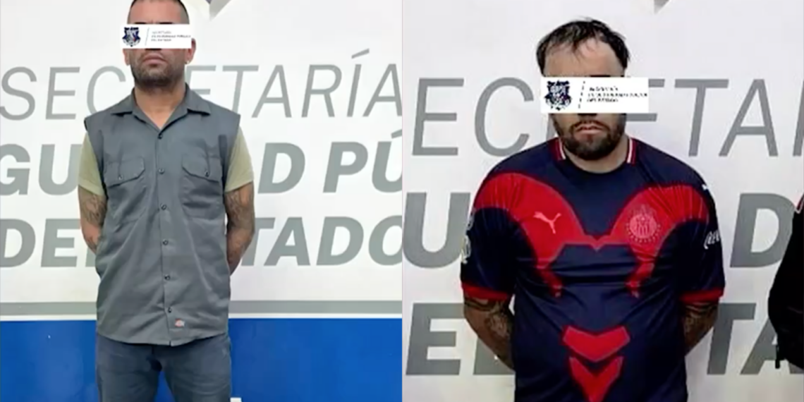 Detienen a dos presuntos implicados en doble hom.cidio en la colonia Melchor Ocampo