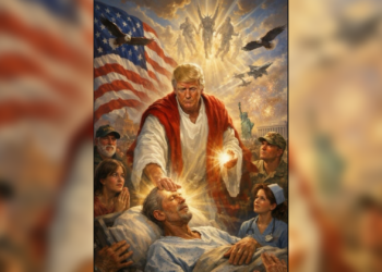 Trump elimina imagen generada con IA donde aparece como figura similar a Jesús tras ola de críticas