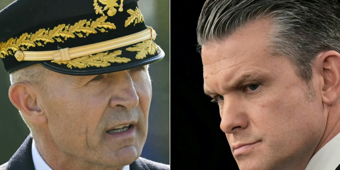 Renuncia jefe del Ejército de EE. UU. en plena guerra contra Irán; Pentágono confirma cambios en altos mandos