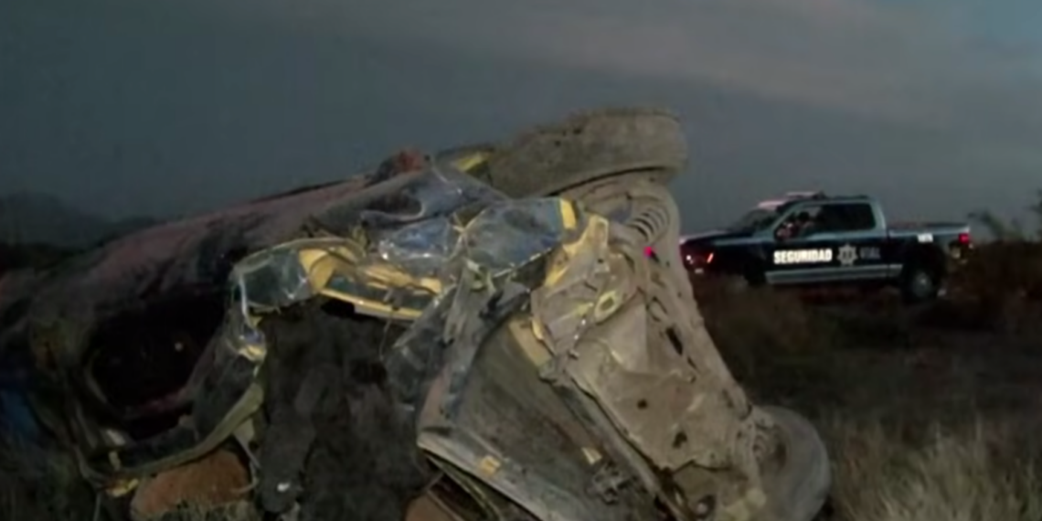 Mue.re joven tras volcadura en la carretera Anapra–Santa Teresa