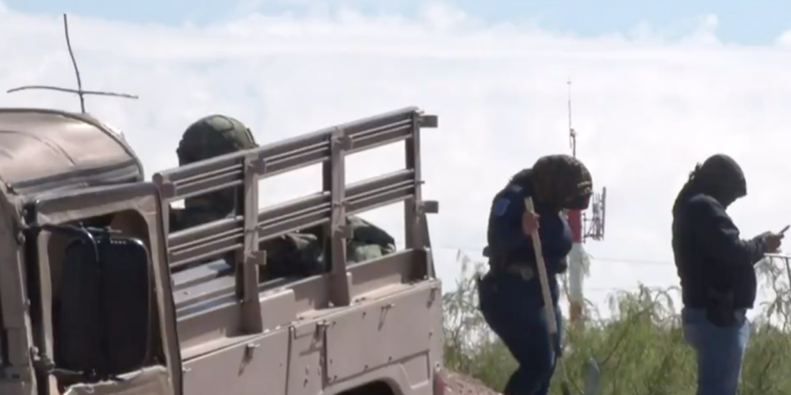 Realizan rastreo en terreno baldío de Parajes de San José en busca de personas ausentes