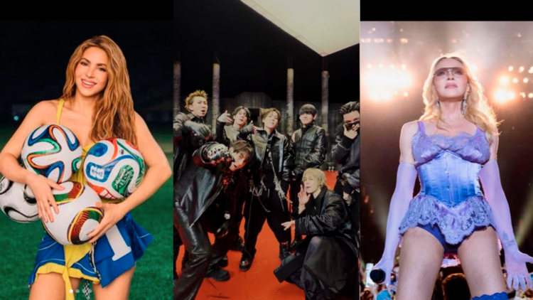 FIFA confirma histórico show de medio tiempo con Madonna, Shakira y BTS en la final del Mundial 2026