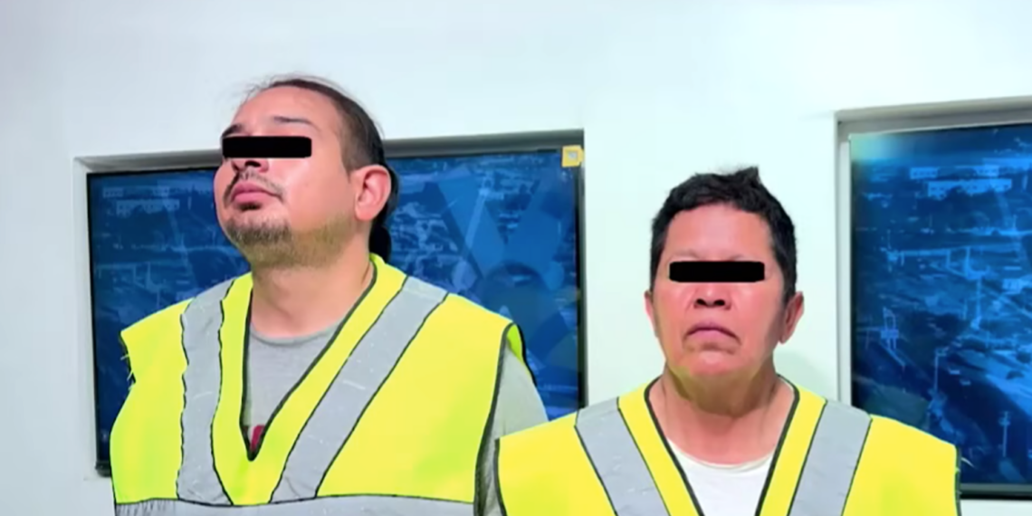 Detienen a mujer de la tercera edad y a hombre con un kilo de cri.stal y un ar.ma en Juárez