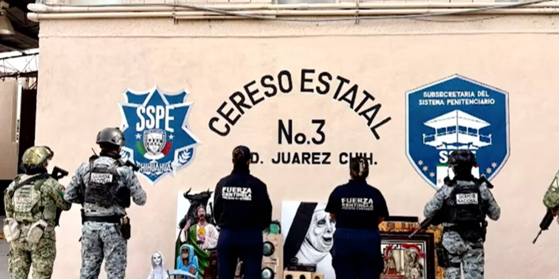 Aseguran 139 artículos prohibidos durante revisión en Cereso Estatal No. 3