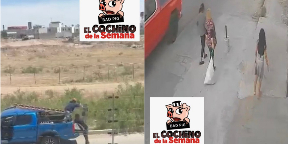 Exhiben nuevos casos de personas tirando basura y escombro en Ciudad Juárez