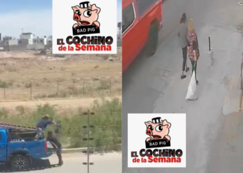 Exhiben nuevos casos de personas tirando basura y escombro en Ciudad Juárez