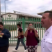 Niegan acceso a Cruz Pérez Cuéllar al CONALEP 3 durante entrega de obras en Juárez