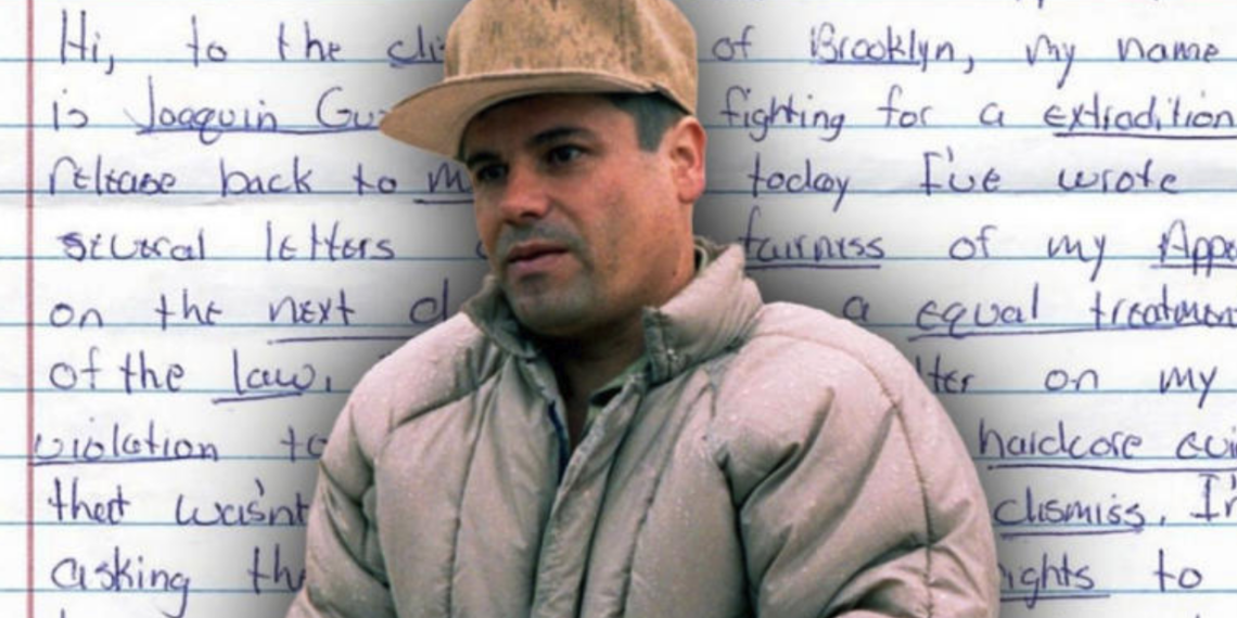 “El Chapo” solicita extradición a México mediante carta enviada a corte de EE. UU.