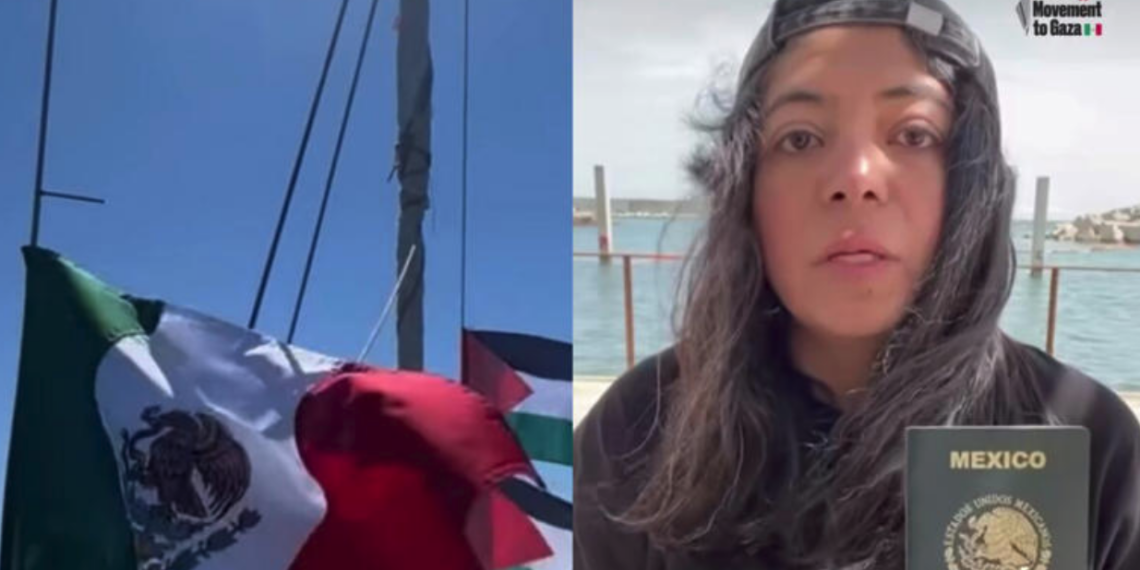 México repatria a connacional tras intercepción de flotilla por Israel; SRE exige respeto a derechos
