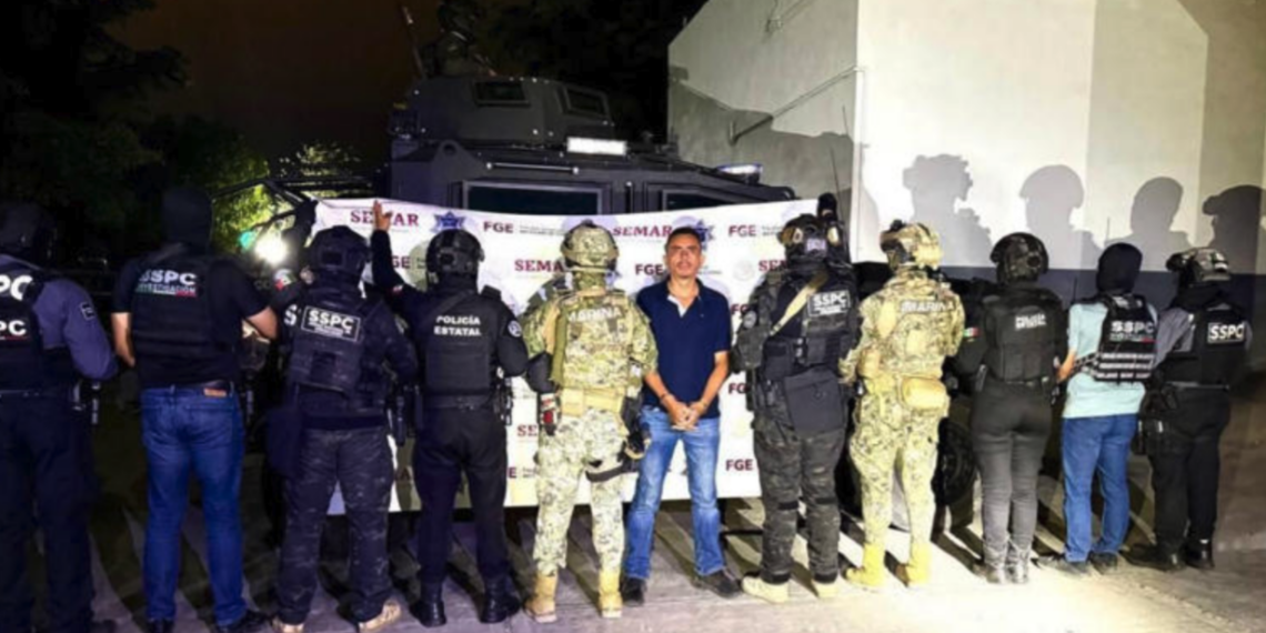 Detienen a “El Chucky”, presunto jefe de plaza del CJNG en Manzanillo