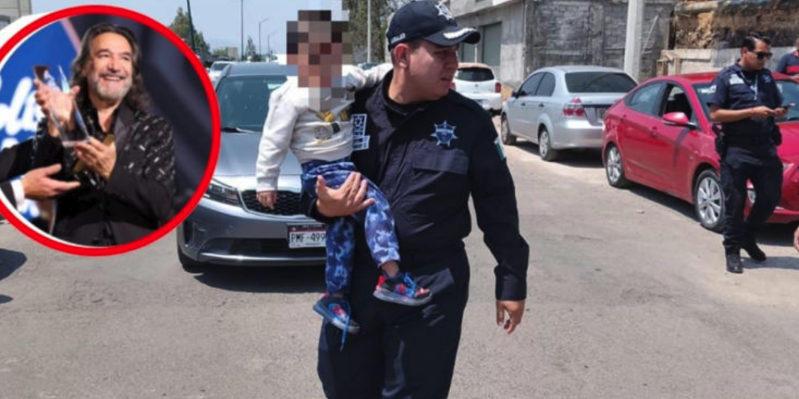 Rescatan a niño encerrado en auto mientras su abuela hacía fila para boletos de “El Buki”