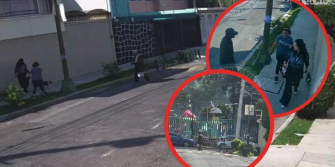 VIDEO I Hombre ata.ca con ar.ma blanca a vecina en Lindavista; agre.sión queda captada por cámaras de seguridad