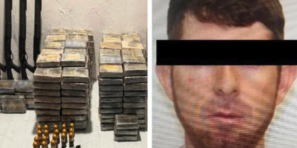 Detienen en Sonora a presunto sobrino de “El Chapo”; decomisan arsenal y droga en Chiapas