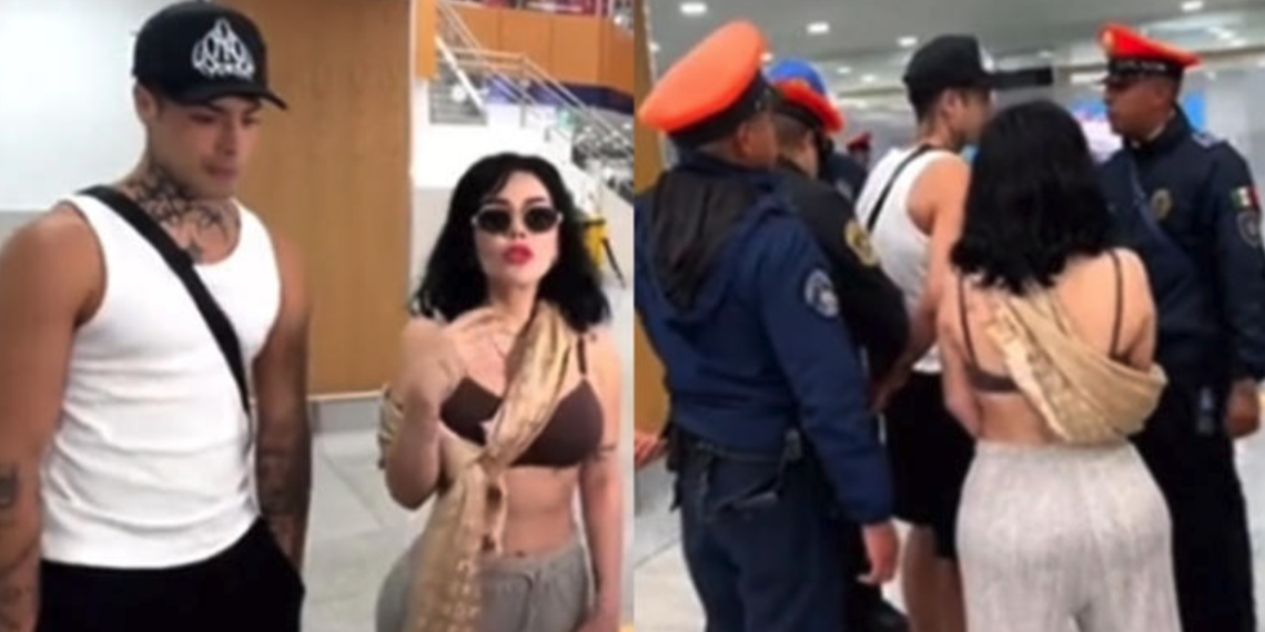 Detienen a influencer Naim Darrechi en el AICM; versiones apuntan a vapeador y presunta discriminación