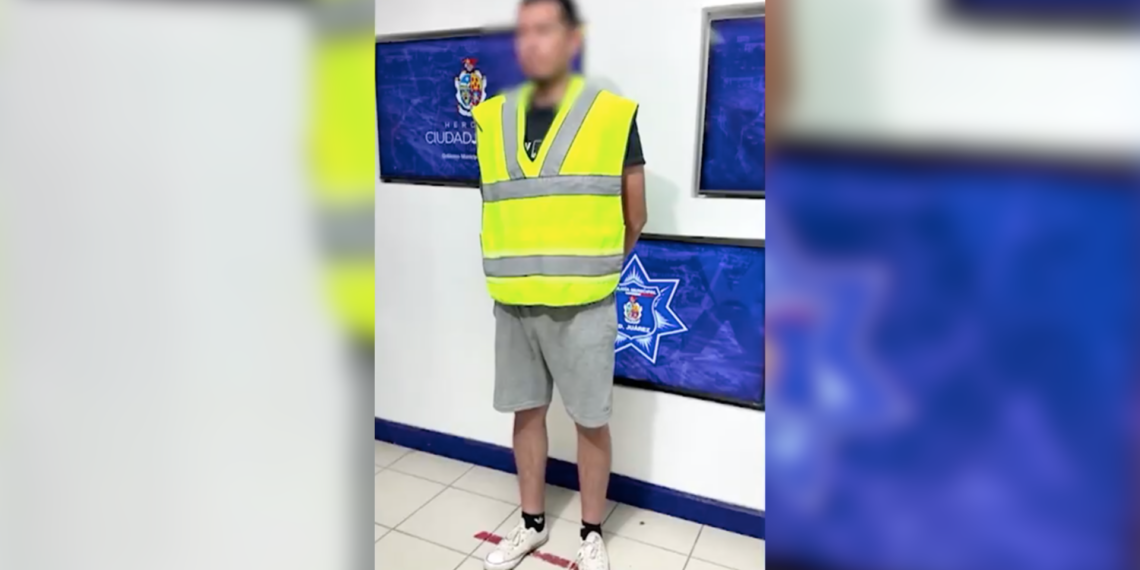 Detienen a hombre ar.mado tras obstruir vialidad en la colonia Revolución Mexicana