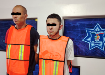 Detienen a dos hombres con medio kilo de cristal en la colonia Melchor Ocampo