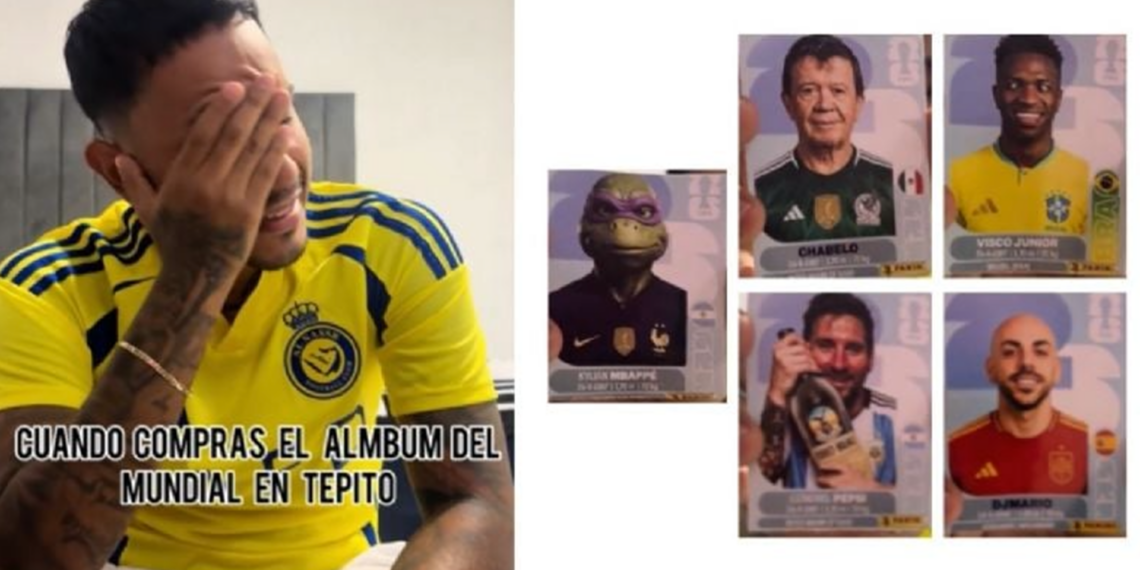Compra álbum “pirata” del Mundial y termina en viral decepción en redes