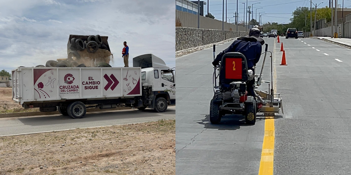 Juárez Amanece Limpio llega a Colonial del Sur con jornada de limpieza y mejoramiento urbano