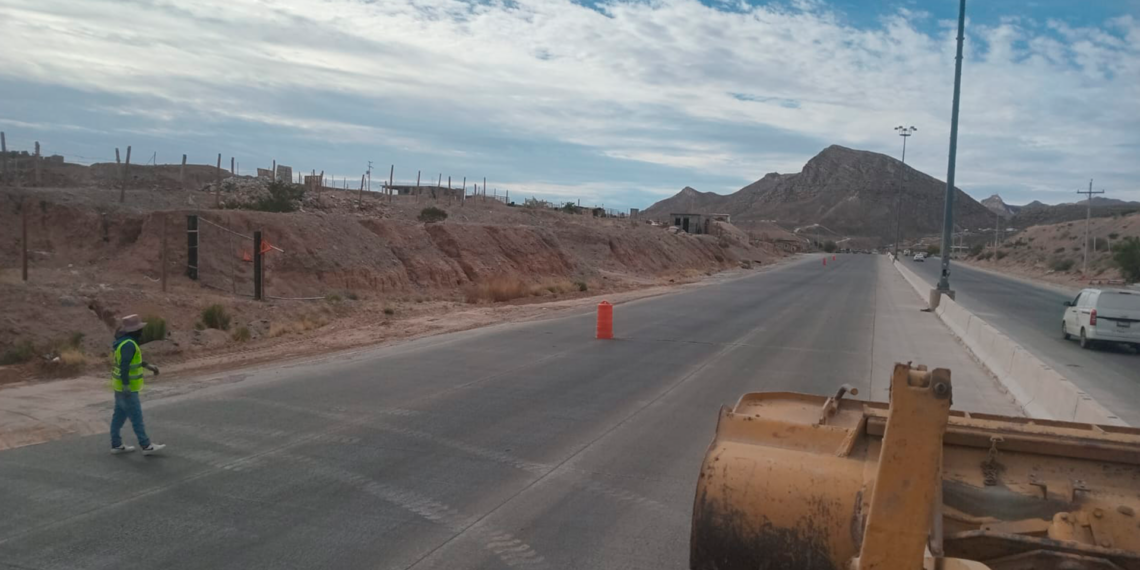 Limpia pide conducir con precaución por trabajos de mantenimiento en vialidades de Juárez