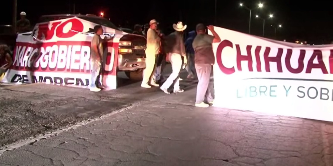 Bloqueos carreteros en Chihuahua desatan confrontación política por movilización de simpatizantes