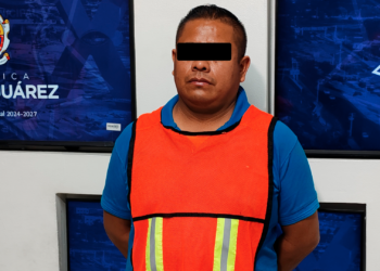 Detienen a hombre ar.mado tras reporte de dis.paros en la colonia Olivia Espinoza