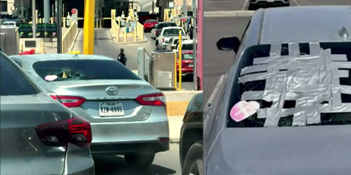 Altercado en el Puente Libre termina con vidrio roto y un lesionado