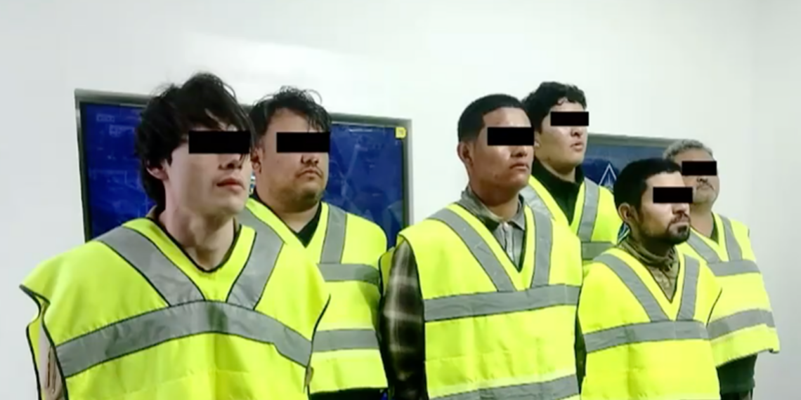 Detienen a seis hombres por presunto secu.estro exprés en jardín de eventos de Ciudad Juárez