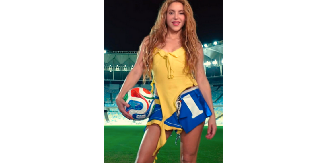 Shakira confirma “Dai Dai” como canción oficial del Mundial 2026 junto a Burna Boy