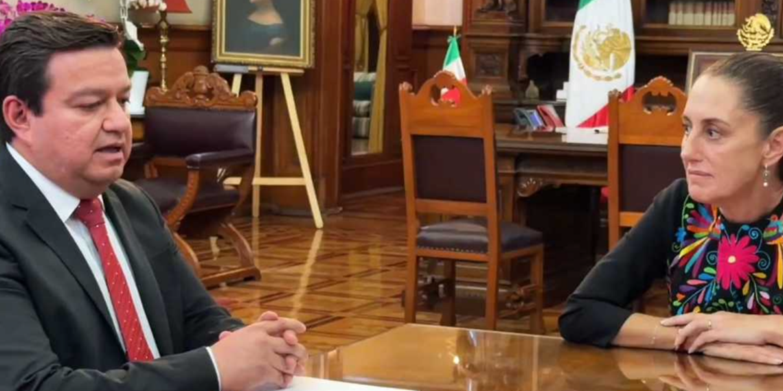 Sheinbaum niega que salida de Víctor Rodríguez de Pemex esté ligada a derrame en Veracruz