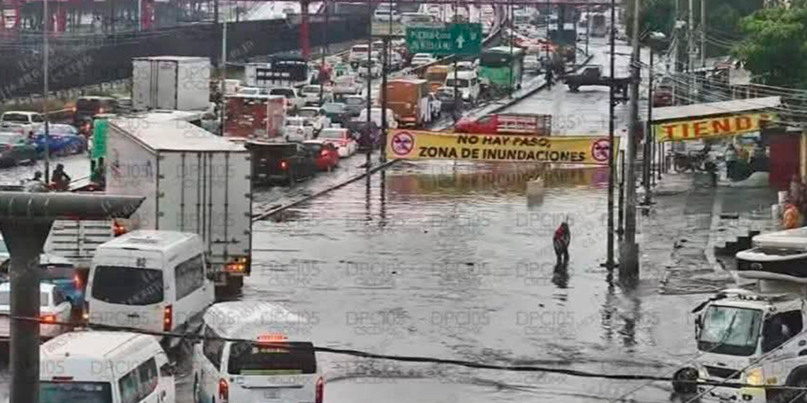 Lluvias en el Valle de México dejaron agua equivalente a llenar 27 veces el Estadio Azteca