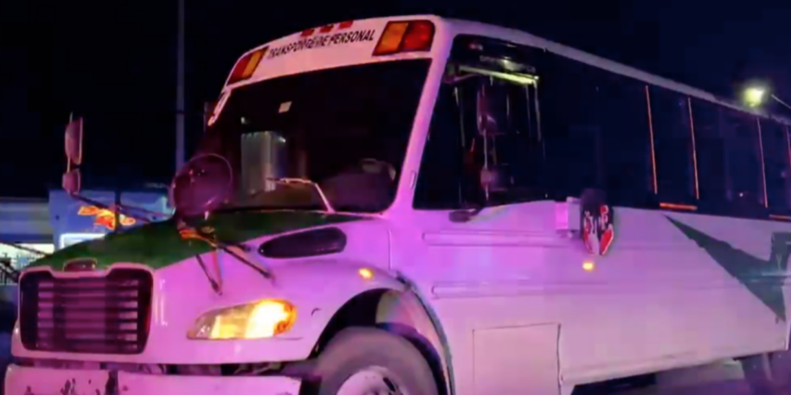 Mue.re peatón arro.llado por camión de transporte de personal en el suroriente de la ciudad