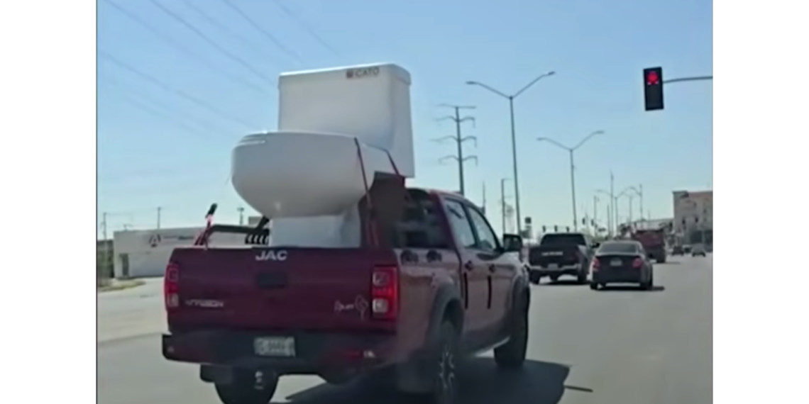 Megasanitario causa sorpresa y se vuelve viral en Ciudad Juárez