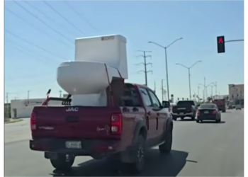Megasanitario causa sorpresa y se vuelve viral en Ciudad Juárez