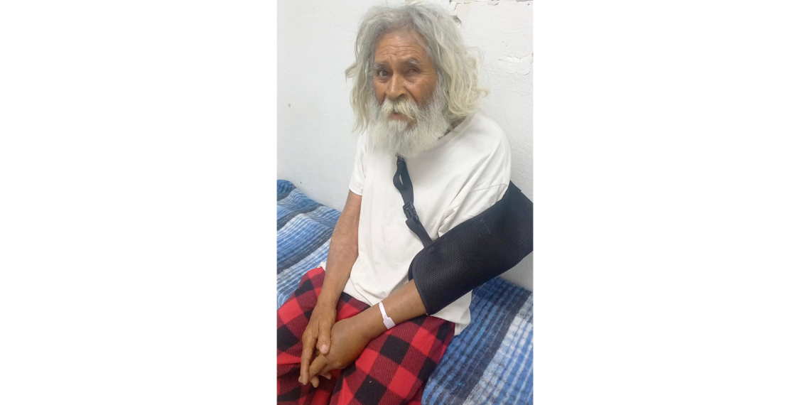 Buscan a familiares de adulto mayor extraviado en Ciudad Juárez