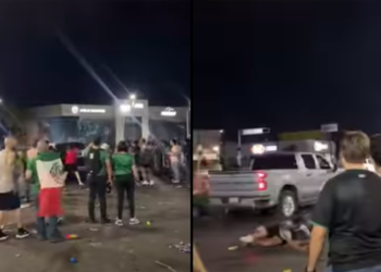 Identifican y detienen a conductor señalado por atro.pello de tres peatones en la Glorieta Pancho Villa